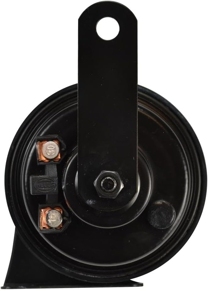 HELLA 011225831 BX Trompetenhorn-Set (universelle Passform), 12 V, Schwarz Schwarz Universal – 12 V
