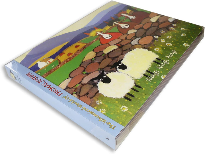 Thomas Joseph Tisch-Sets aus Kork, Reihe: „The Whimsical World of Thomas Joseph“ gelb, Gelb