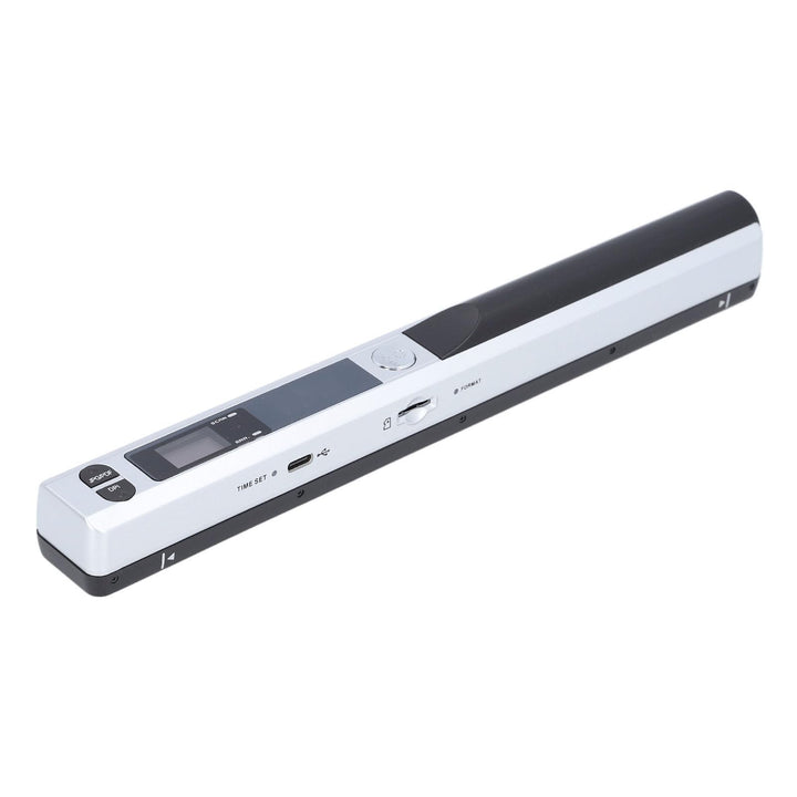 Tragbarer Handscanner für A4-Dokumente, Fotos und Quittungen – Mobiler 900-DPI-HD-Farbscanner für de