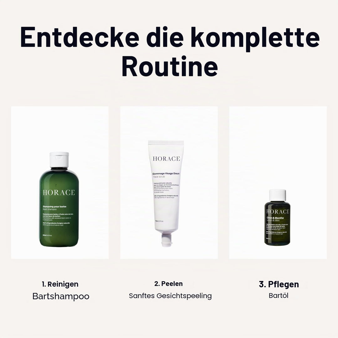 Horace Bartöl, Zitrone & Minze, 30 ml, Minze