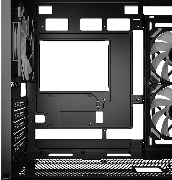 Sharkoon MK6 RGB PC Gehäuse, Micro-ATX, Schwarz