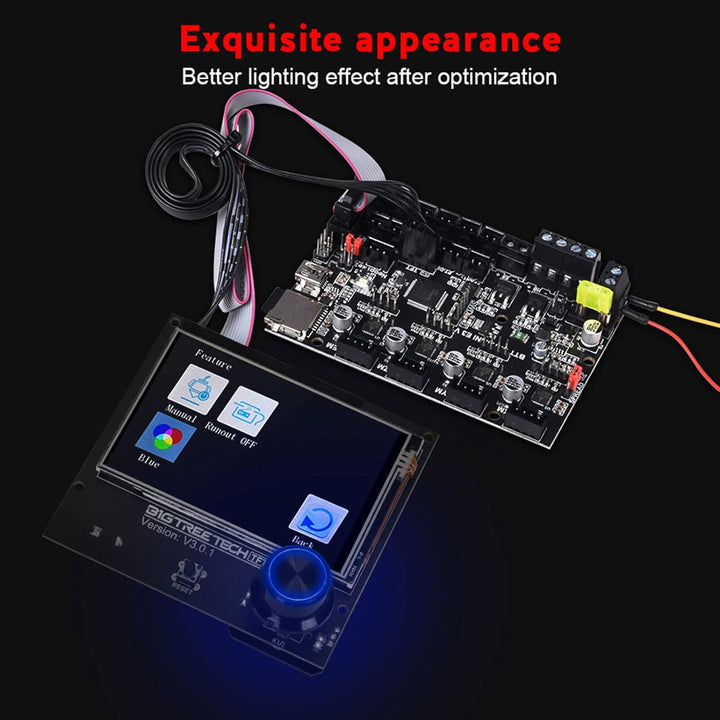 BIGTREETECH SKR Mini E3 V3.0 Control Board + TFT35 E3 V3.0.1 Graphic Smart Display Panel Board New U
