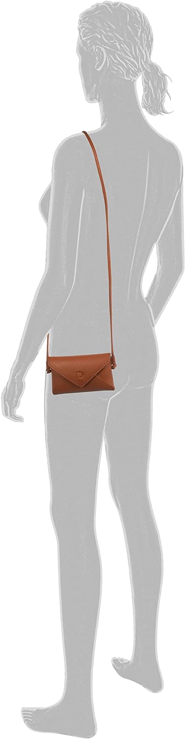 TOM TAILOR Damen Velina Umhängetasche ohne Reissverschluss Cognac, Cognac