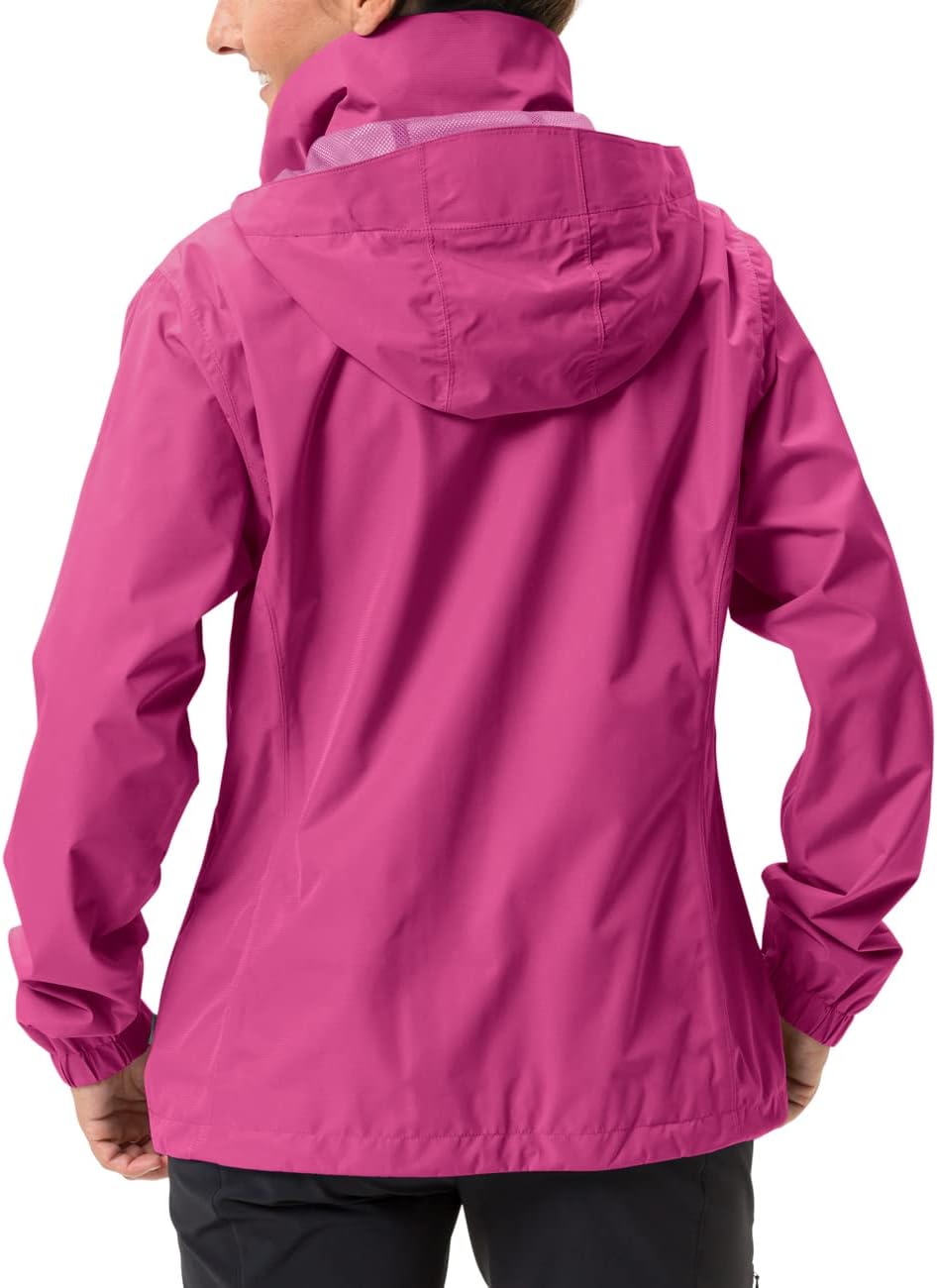 VAUDE Regenjacke Damen leicht - Women's Escape Light Jacket, wasserdichte Outdoor-Jacke, atmungsakti
