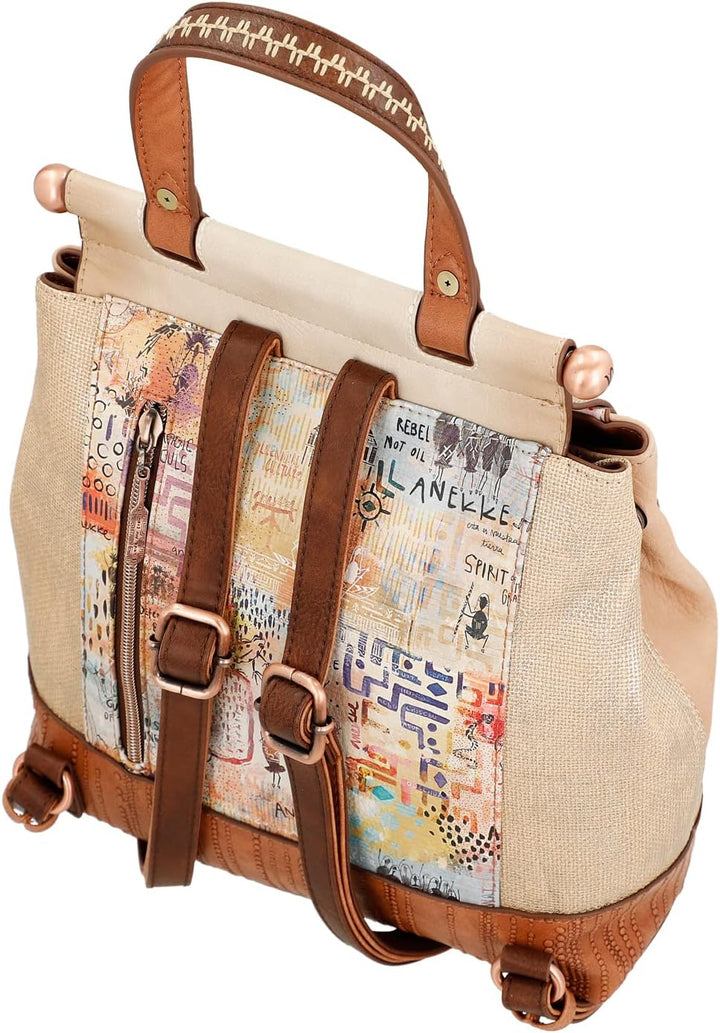 Anekke Damen Klappe Rucksack für unterwegs, bunt