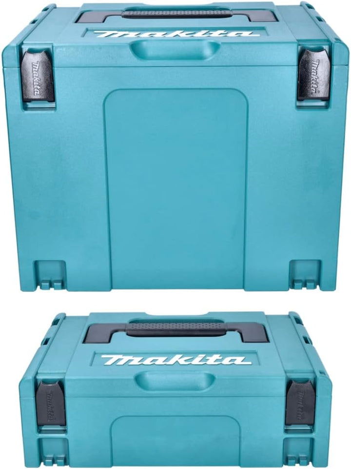 Makita Makpac Set Gr. 1 + Gr. 2 + Gr. 3 + Gr. 4 Transportbox und Werkzeugkiste
