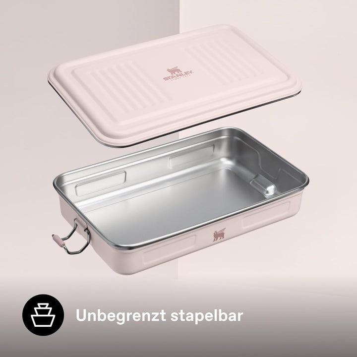 Stanley 1913 Useful Classic Box 1.2L - Spülmaschinenfest - Lunchbox aus Edelstahl - Stapelbare Sandw