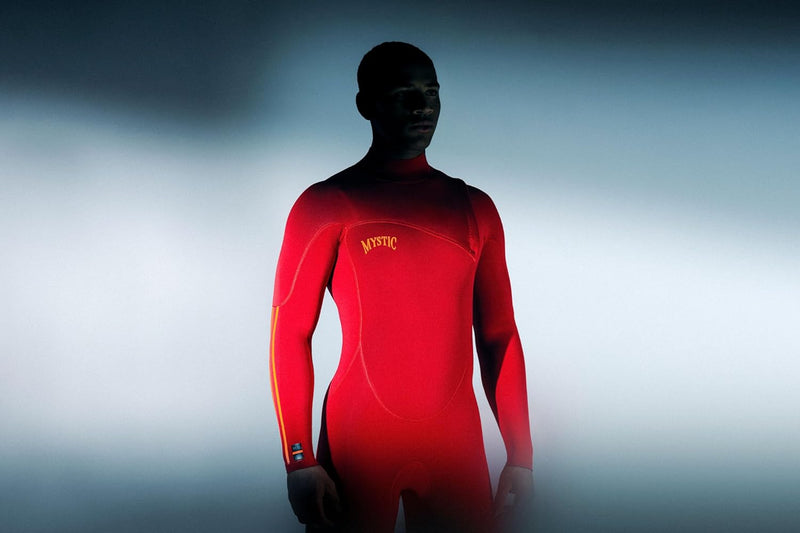 Mystic The ONE 5/3mm Zip-Free Wetsuit 2023 - Red M Lang, M Lang