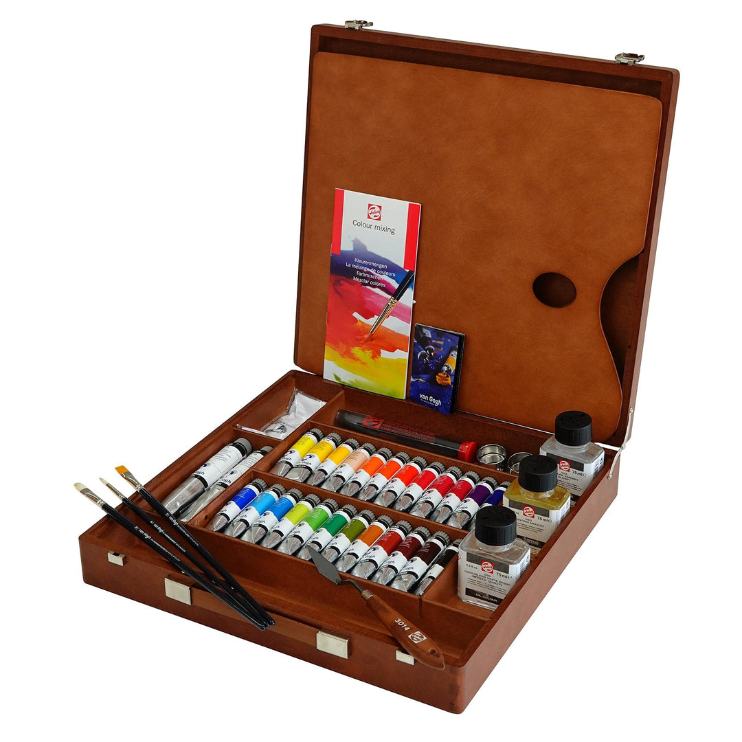 Unbekannt NEU Van Gogh Ölfarbe Malkasten EXPERT 26 Tuben