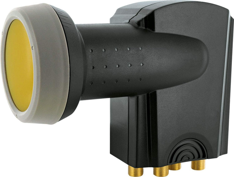 Schwaiger extrem hitzebeständig Sun Protect Quad-LNB anthrazit