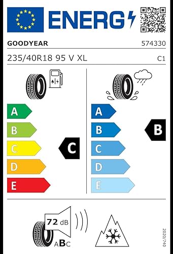 Goodyear UltraGrip Performance + | Winterreifen 235/40R18 95V, 235/40R18 95V