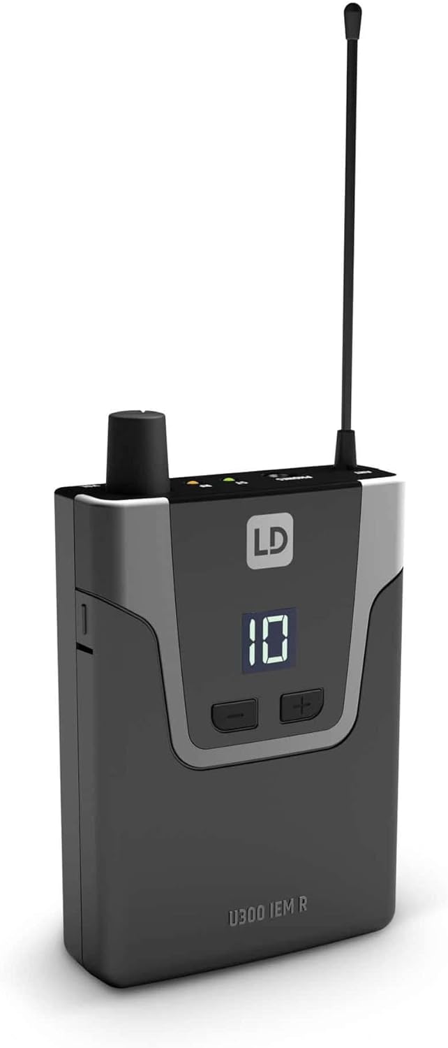 LD Systems U308 IEM - In-Ear Monitoring-System - 863-865 MHz + 823-832 MHz, In-Ear Monitoring-System