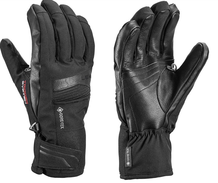 LEKI Shield 3D GTX Handschuhe Skihandschuhe Fingerhandschuhe EU 9,5 Schwarz, EU 9,5 Schwarz