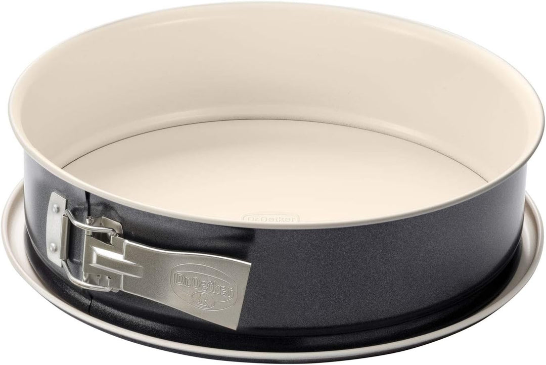Dr. Oetker Rechteck-Springform 38 cm, Kuchenform mit Auslaufschutz, 1 Stück & Springform Ø 26 cm Bac