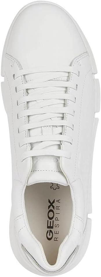 Geox Herren U Adacter ASneakers 42 EU Weiss, 42 EU Weiss