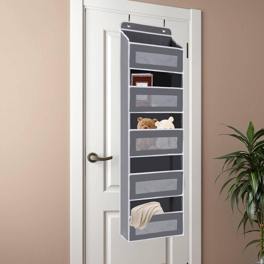 FEILANDUO Organizer für die Tür, 5 Regale, Tür-Organizer zum Aufhängen, hinter der Tür, Organizer mi