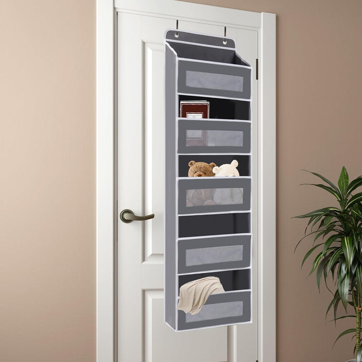 FEILANDUO Organizer für die Tür, 5 Regale, Tür-Organizer zum Aufhängen, hinter der Tür, Organizer mi