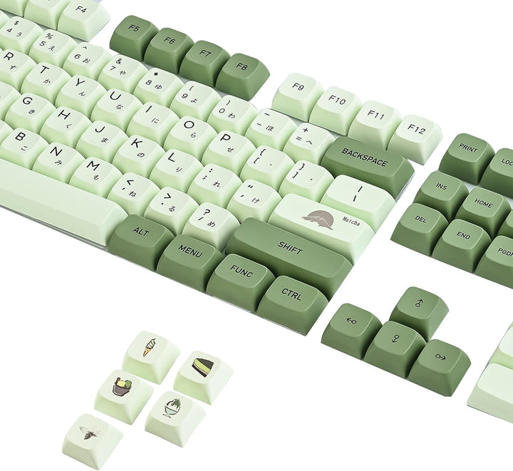 GTSP XDA Profile Japanische Tastenkappen 60 Prozent PBT 122 Tastenkappen Set für Cherry MX Covers Te