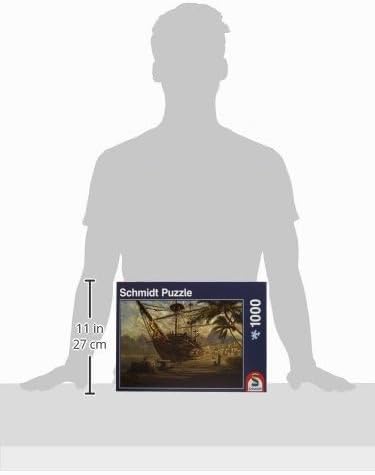 Schmidt Spiele 58183 Schiff vor Anker, 1000 Teile Puzzle
