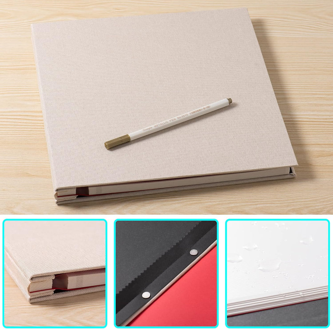 Fotoalbum, selbstklebend, 10,2 x 15,2 cm, 12,7 x 17,8 cm, 20,3 x 28,9 cm, 28,5 x 27,9 cm, 28,5 x 27,