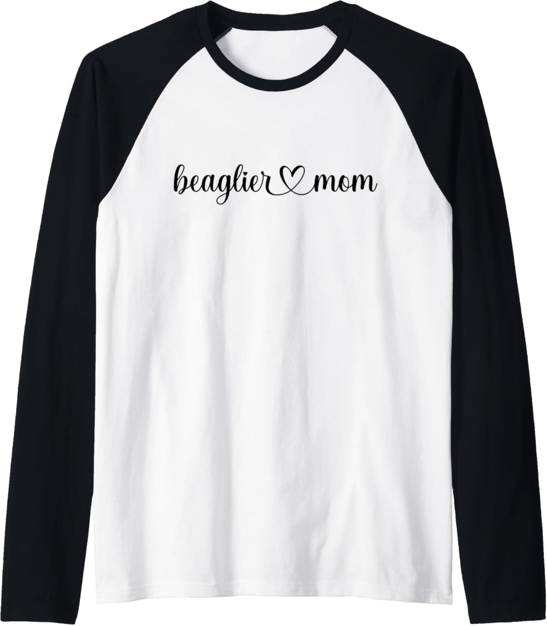 Dog Love Heart Beaglier Mom Raglan