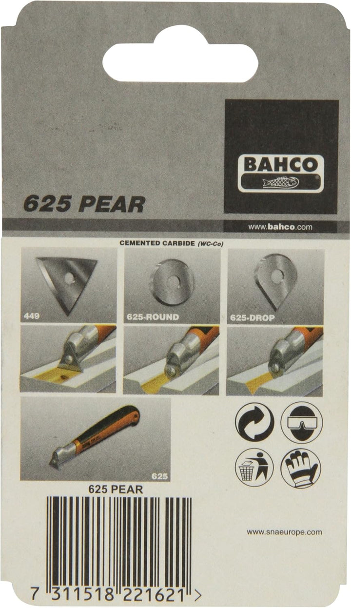 Hoja De Rep Forma De Pera Klinge 625Pear - Birnenform, Klinge 625Pear - Birnenform