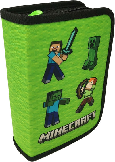 Minecraft Federmappe Kinder Federtasche Etui Pencil Case Federmäppchen Schulmäppchen Stifteetui Fede