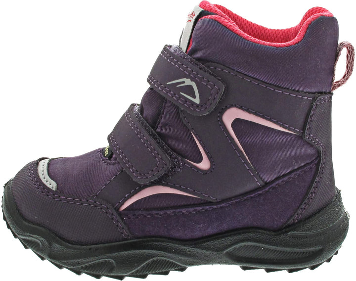 Superfit Baby-Mädchen Glacier Lauflernschuhe 23 EU Weit Lila Pink 8500, 23 EU Weit Lila Pink 8500