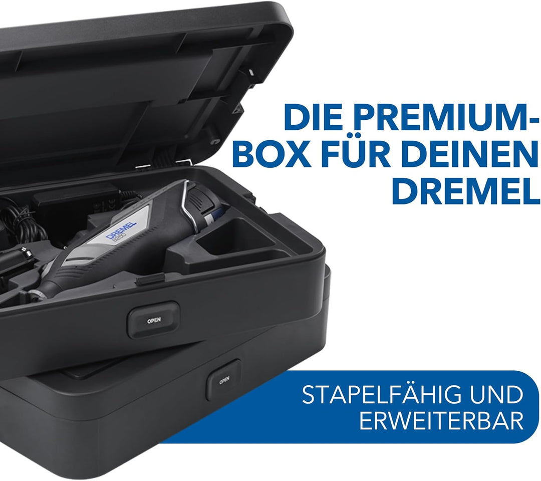 Dremel 4250 Multitool 175W, variable Drehzahl 5.000-35.000 U-min, Multitool-Kit mit 6 Aufsätzen, 1 D