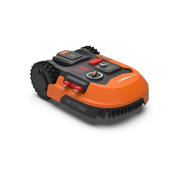 WORX Landroid PLUS WR165E Mähroboter für Gärten bis 500 qm mit WLAN, Bluetooth und schwimmendem Mähd
