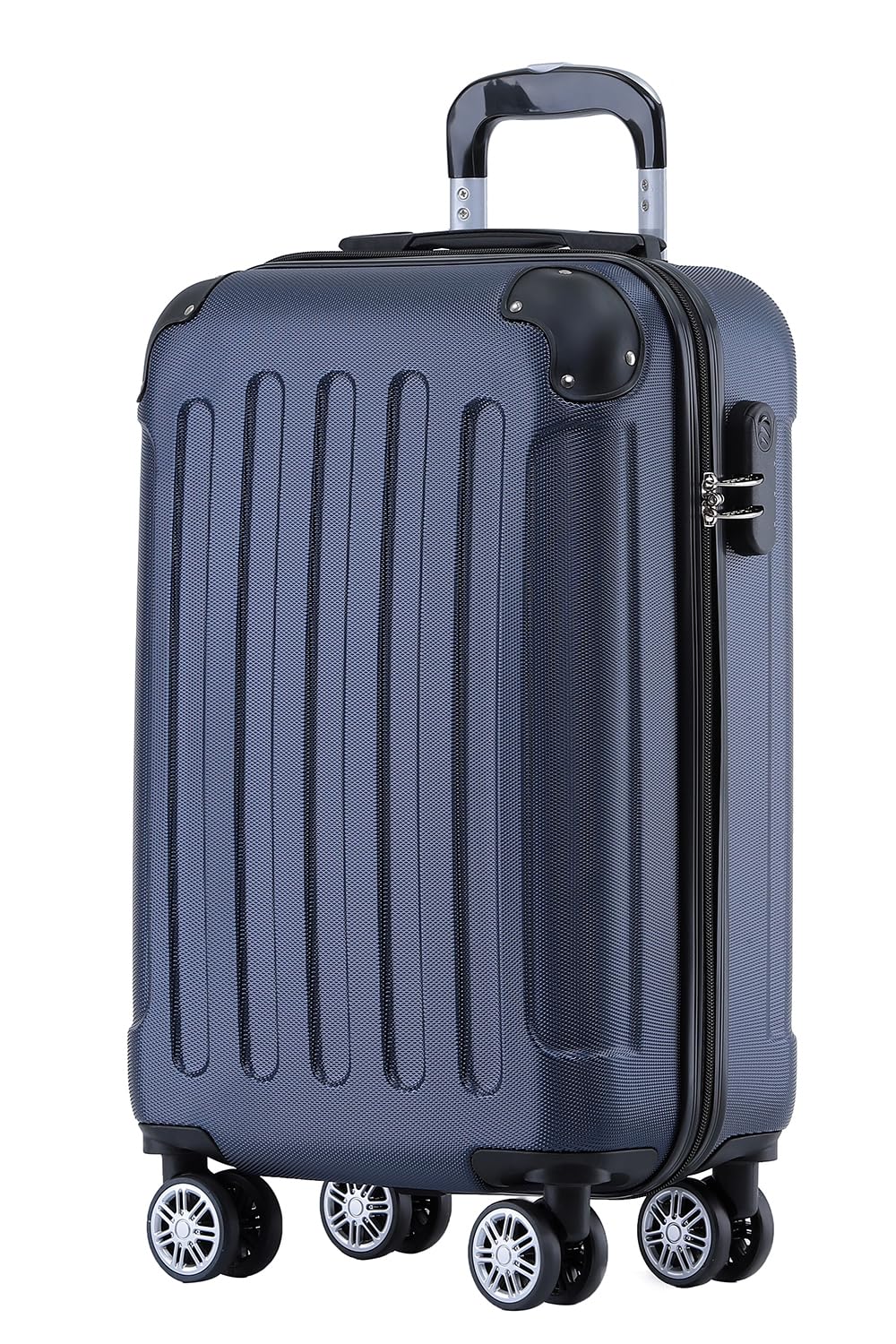 BEIBYE Hartschalen-Koffer Trolley Rollkoffer Reisekoffer Sicherheit Zahlenschloss Zwillingsrolle ABS