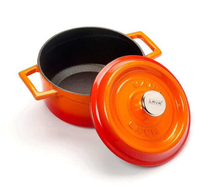 CASSEROLE ROND 160 MM 1.00 LTR LVYTC16K2BL BLACK/BLACK