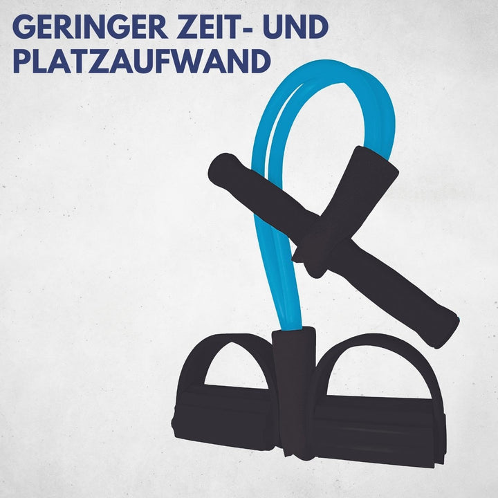 BEST SPORTING Soft-Bodytrimmer I Ideal für Ganzkörpertraining I Trainingsband mit Griff und Fussstel