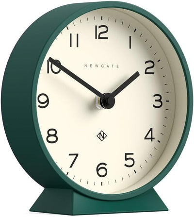 NEWGATE® M Mantel - Silent Sweep Kaminuhr - 'No Tick' - Moderne Kaminuhr - Kleine Uhr - Wohnzimmeruh