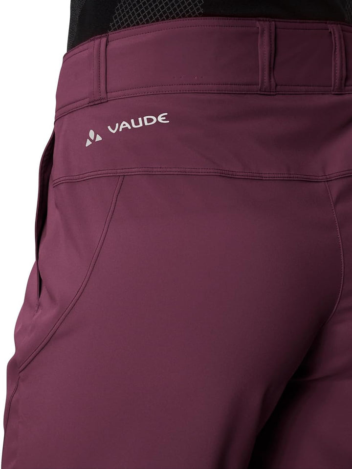 VAUDE Ledro Radlerhose für Damen - Gepolsterte MTB-Shorts mit Innenhose - atmungsaktive & elastische