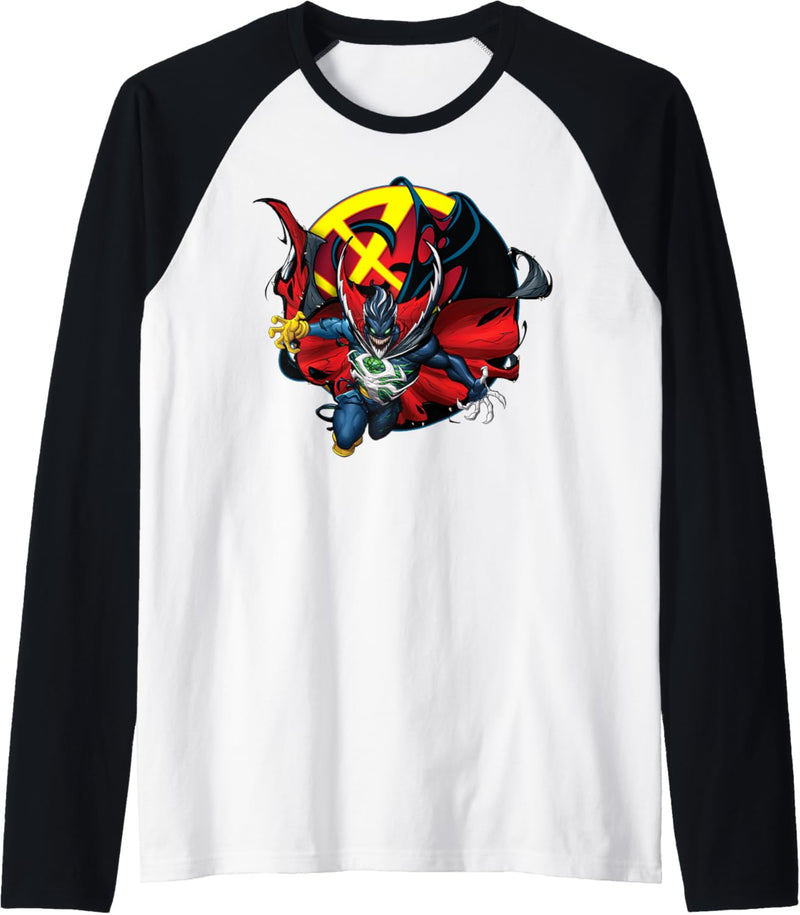 Marvel Doctor Strange Venom Mashup Portrait Logo Raglan