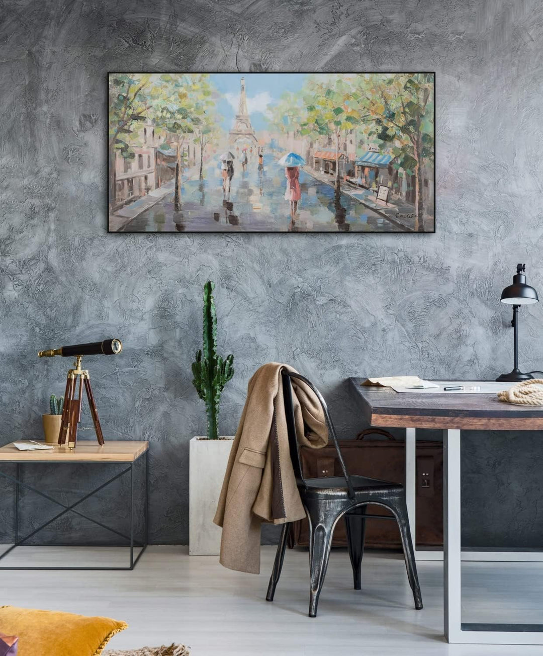 KunstLoft Leinwandbild | 100% HANDGEMALT | 120x60cm | Gemälde &
