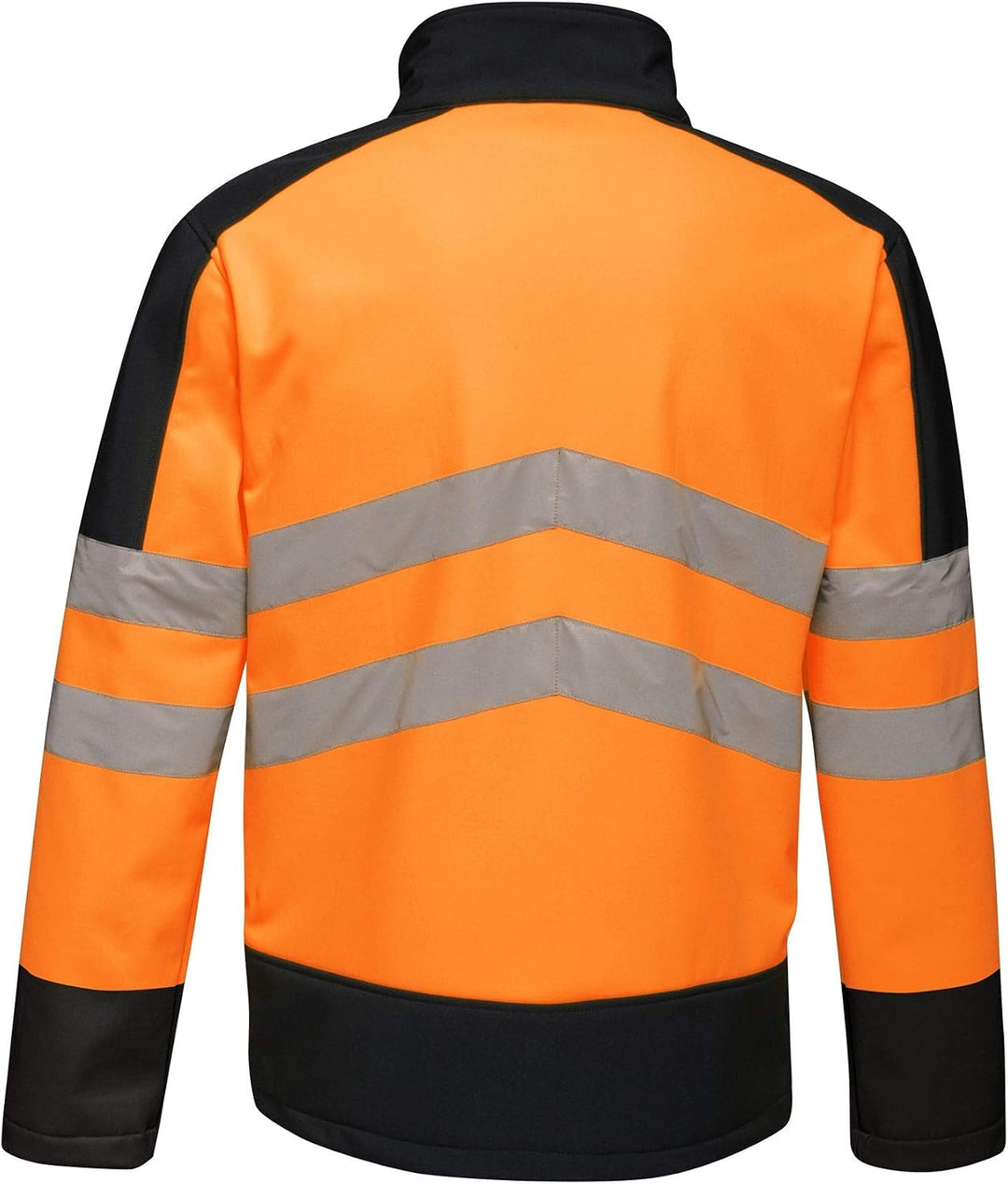 Regatta TRA625 5LV70 Professionelle Warnschutz-Softshelljacke, wasserdicht und atmungsaktiv, Orange/