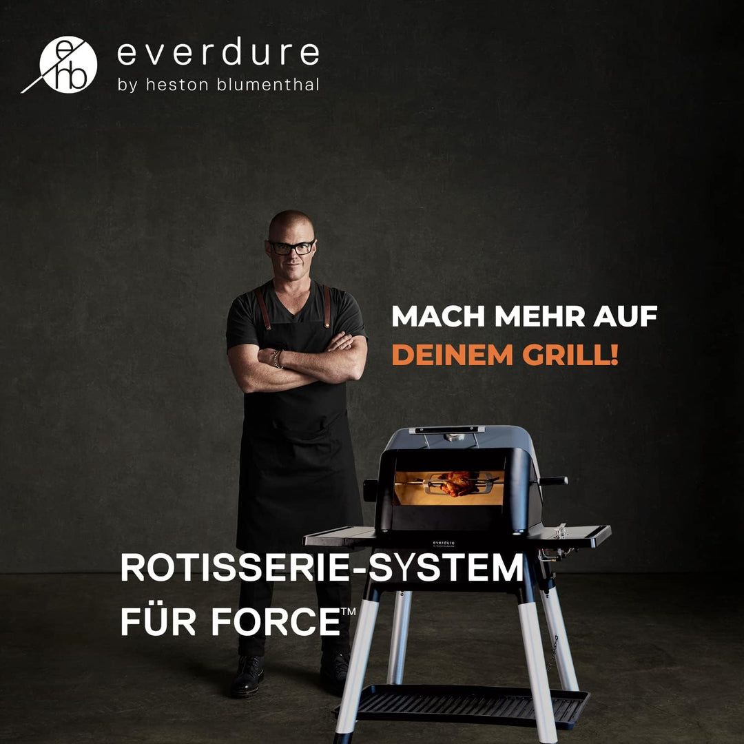 Everdure HBG2ROTISEU Rotisserie-System für FORCE