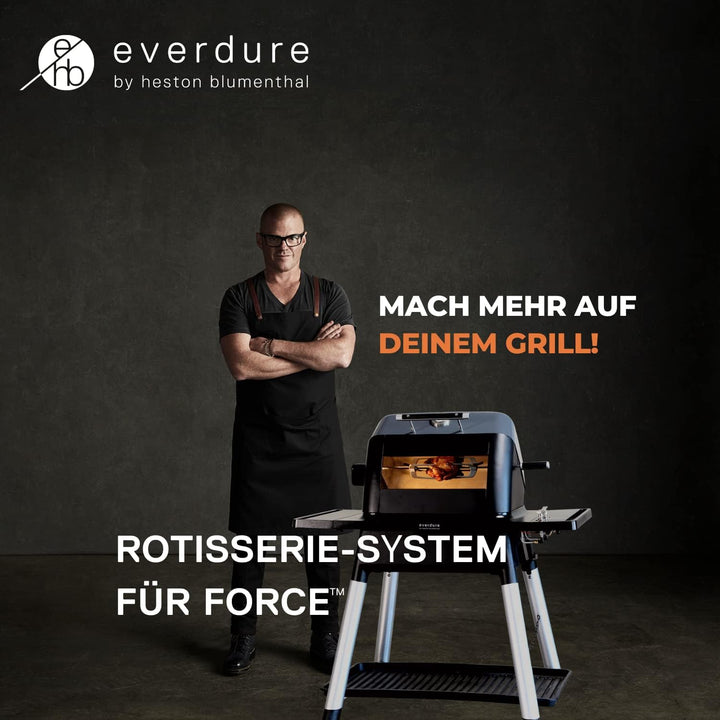 Everdure HBG2ROTISEU Rotisserie-System für FORCE