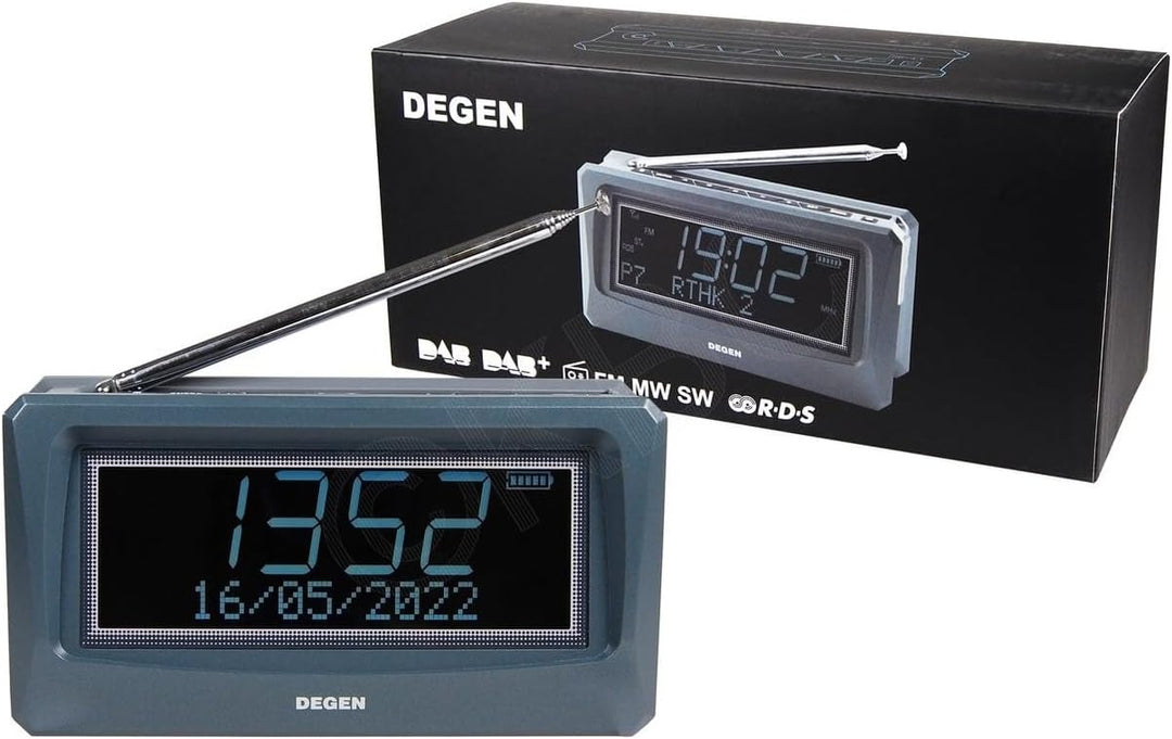 DEGEN DAB119X Dab+ Digitaler Multibande-Receiver von TECSUN