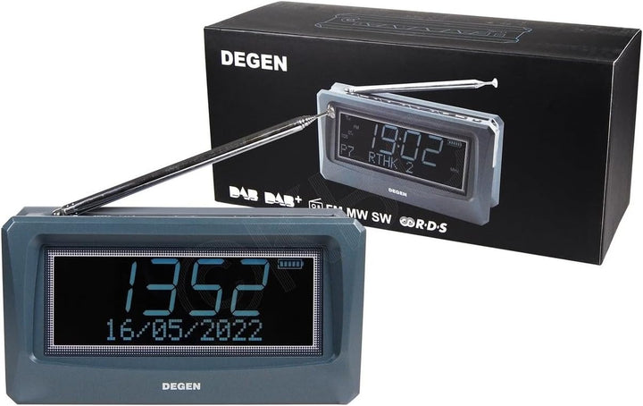 DEGEN DAB119X Dab+ Digitaler Multibande-Receiver von TECSUN