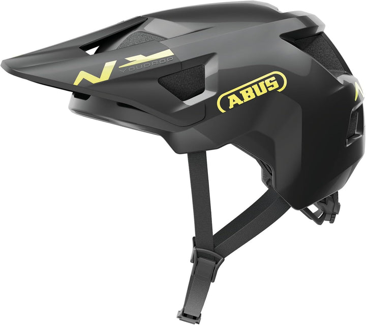 ABUS MTB-Helm YouDrop - Fahrradhelm für Kinder und Jugendliche - für den Alltag oder Touren im Gelän