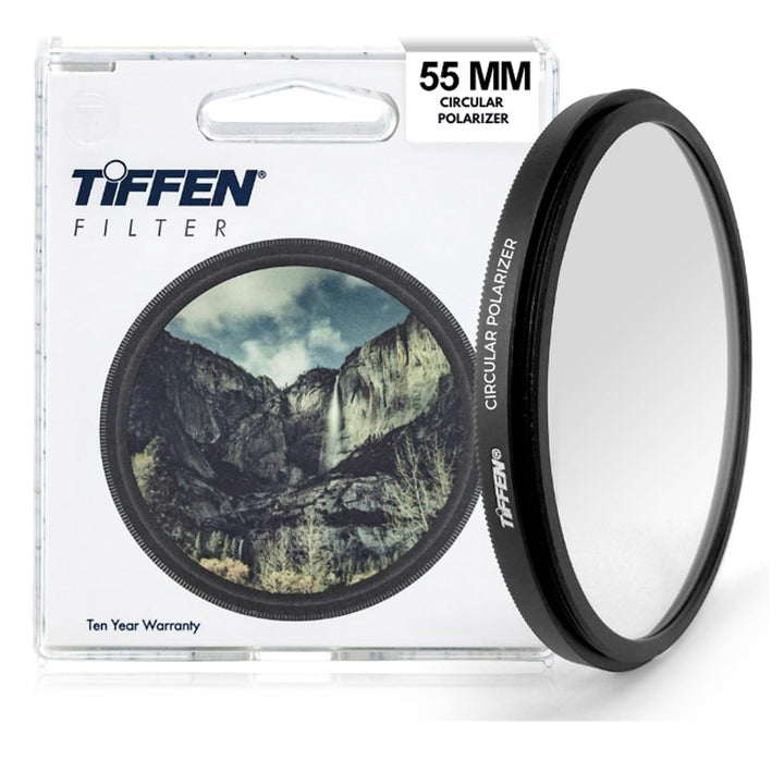 Tiffen Filter 55MM CIRCULAR POLARIZER FILTER, 55mm