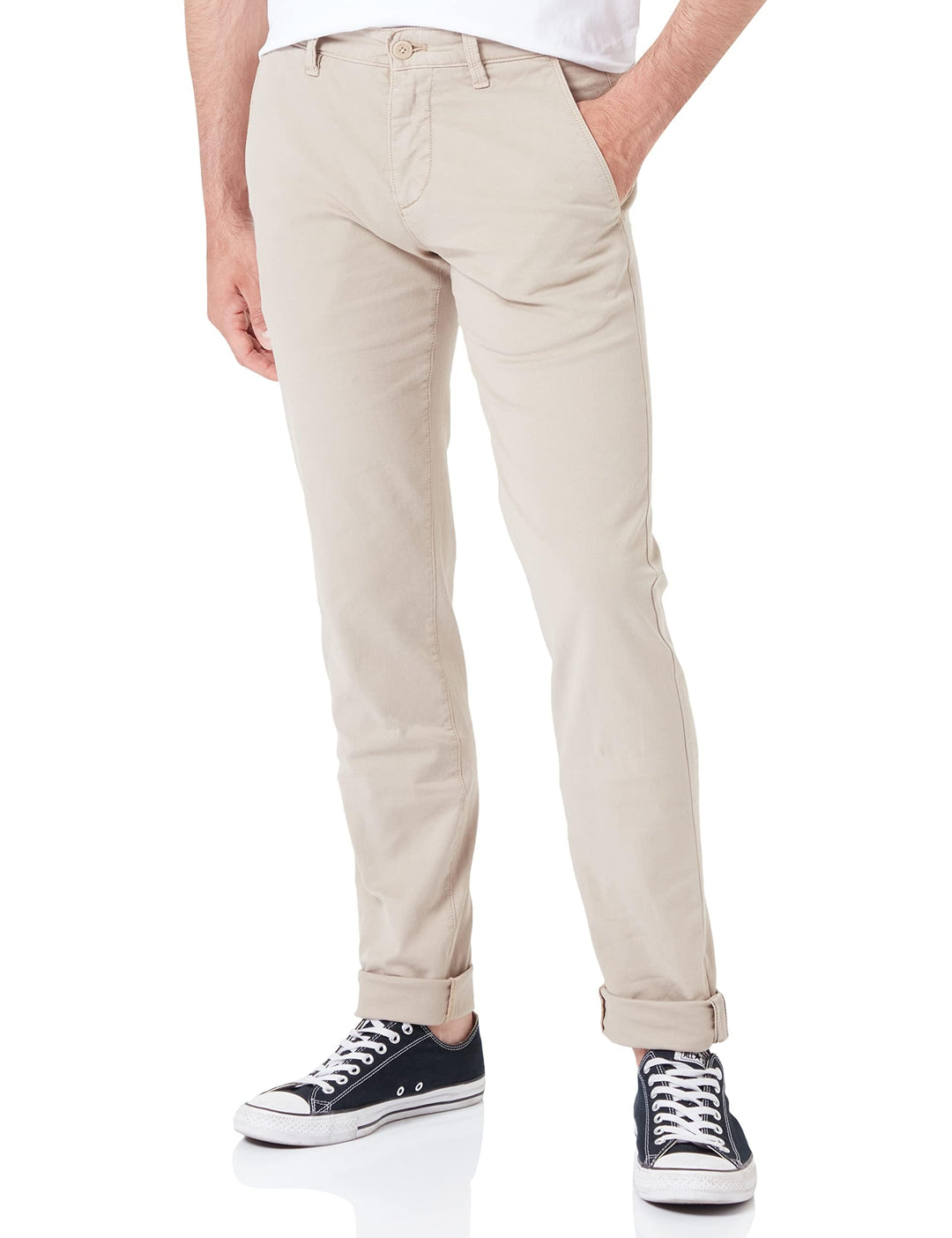 Marc O'Polo Herren Chinohose mit Stretch-Anteil Shaped Fit 28W / 32L 111, 28W / 32L 111