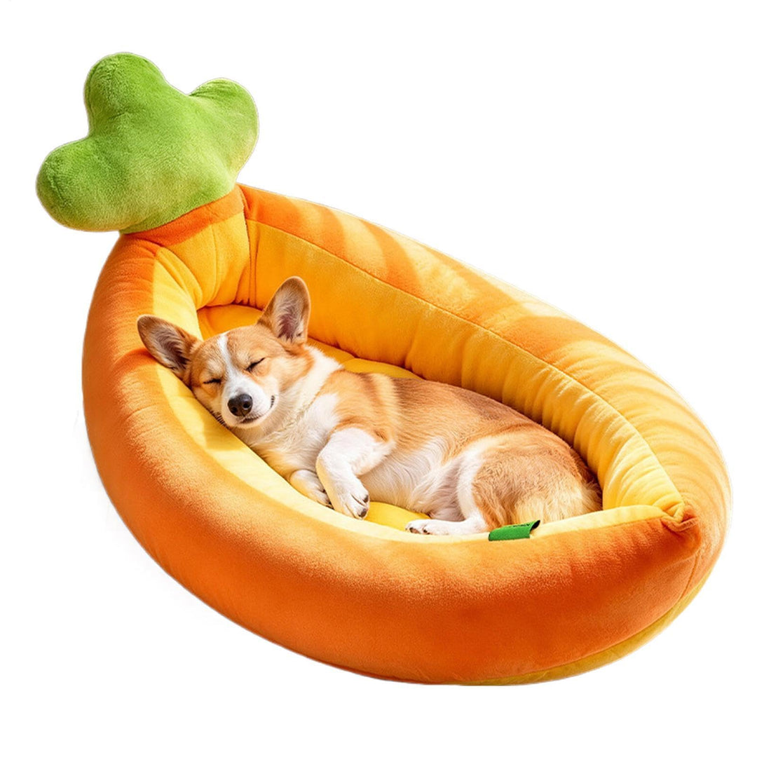 Kleines Hundebett Weiches niedliches lustiges abnehmbares bequemes | Indoor Katzenbett Schlafmatte f