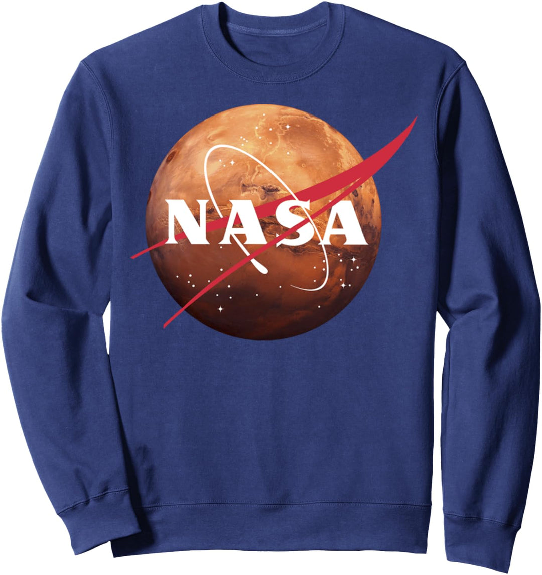 NASA Mars Planet Logo Sweatshirt