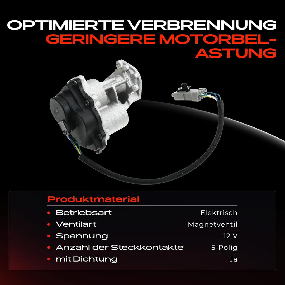 Frankberg AGR-Ventil für R-a-n-g-e R-o-v-e-r III LM R-a-n-g-e R-o-v-e-r Sport L320 3.6 D 4x4 SUV 200