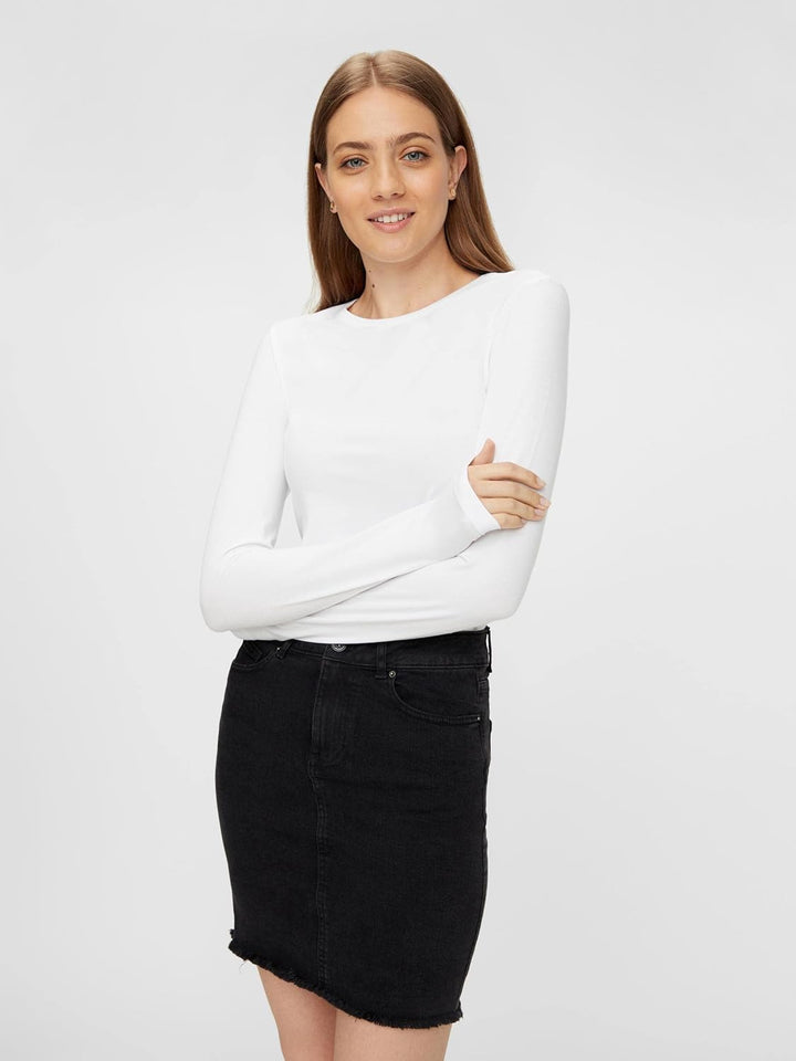 PIECES PCSIRENE LS Tee NOOS S 2x Schwarz, 1x Weiss, S 2x Schwarz, 1x Weiss
