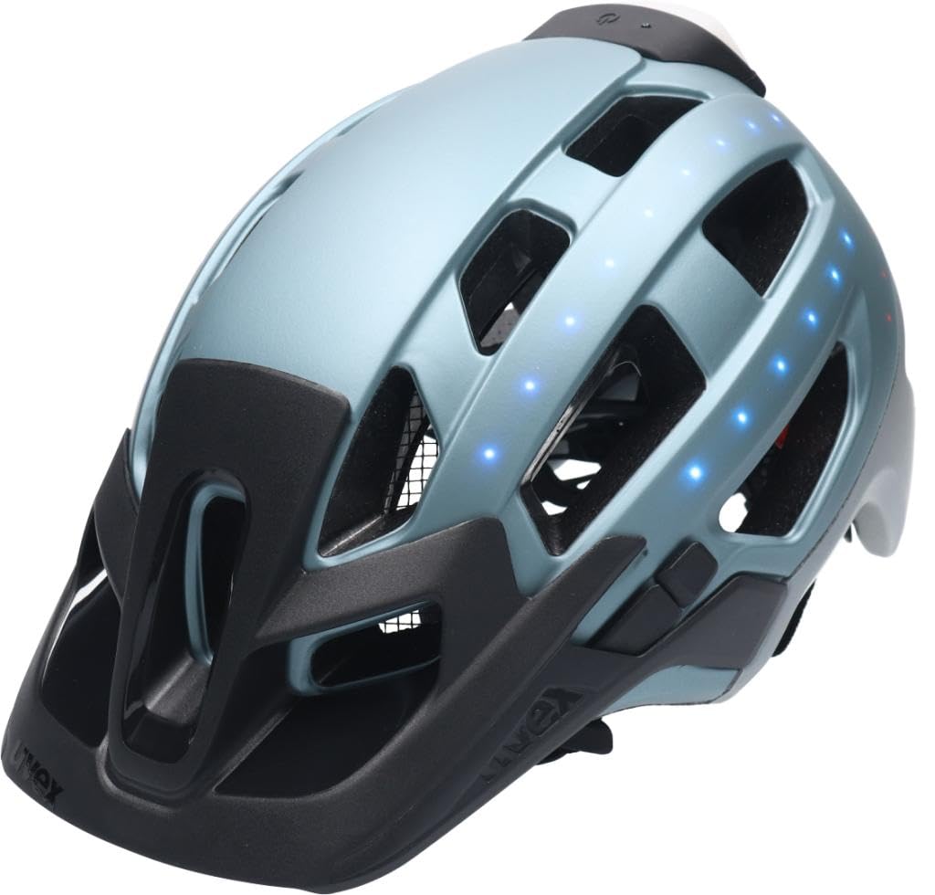 uvex Finale Light 2.0 - sicherer City-Helm für Damen und Herren - inkl. LED-Licht - waschbare Innena